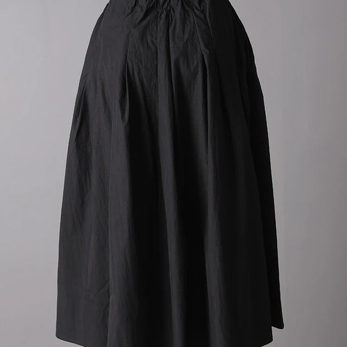 Load image into Gallery viewer, High Elastic Waist Black Bandage Pleated Pocket A-line Half-body Skirt Women Fashion Tide New Spring Autumn 2025 CPG3176
