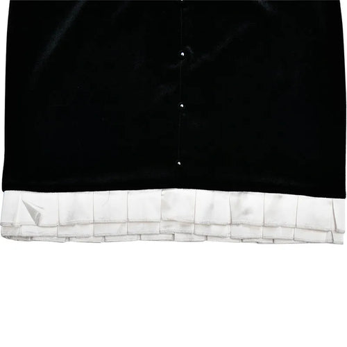 Load image into Gallery viewer, Elegant Long Sleeve Backless Sexy Mini Dress  Women Autumn Winter New Patchwork Square Collar Bodycon Club Party Dress
