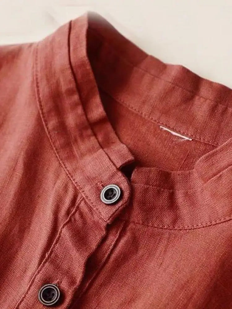 Blouses Women Casual Long Sleeved Pocket Shirt Women's Thin Jacket Lady Top Vintage Medium Long Loose Blouse Female Blusas New