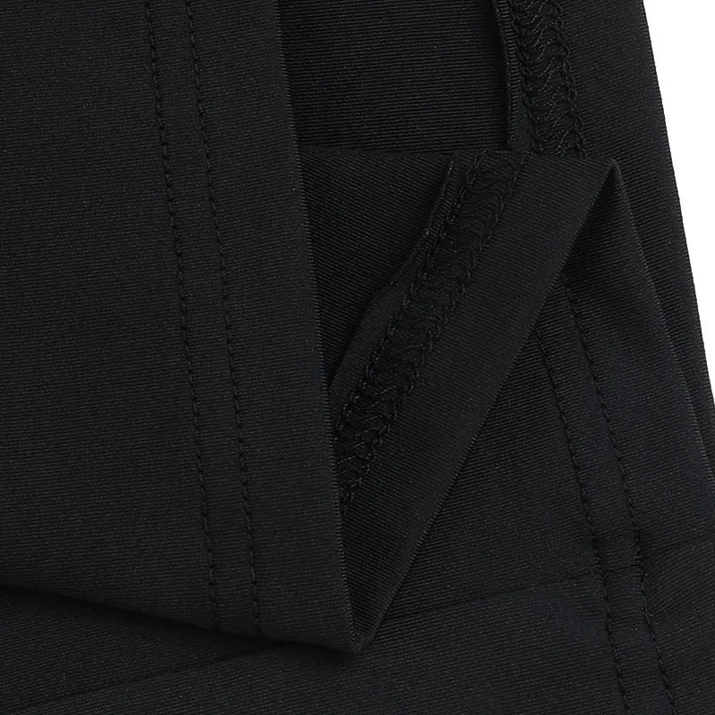 Black Sexy Maxi Dress Women Autumn New Sheer Mesh Long Sleeve Slim Fit Dress Ladies Elegant Bodycon Dresses Clubwear