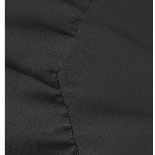 Load image into Gallery viewer, Women Black Flower Pearl Big Size Elegant Lace Midi Dress New V-Neck Short Sleeve Fashion Tide Spring Summer 2025 1DJ1419
