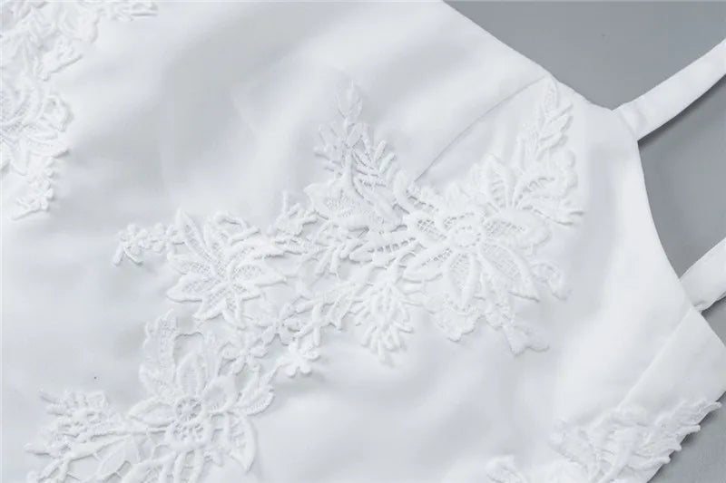 Backless Lace-up A-line Sexy Mini Dress For Women Fashion Spaghetti Strap Sleeveless Loose Club Party Dress Elegant