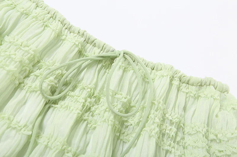 Summer Fashion Skirt Two Piece Sets Women Halter Tank Tops And Hot Skirt Female Beach Club Party Sexy 2 Piece Set