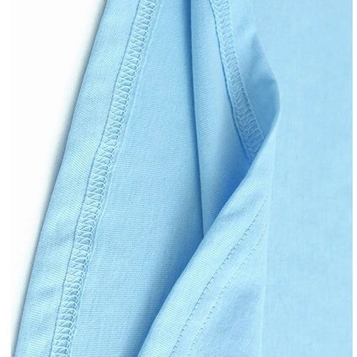 Load image into Gallery viewer, Women Blue Brief Pocket Casual Big Size Midi Dress New Round Neck Short Sleeve Fashion Tide Spring Summer 2025 1DJ1187
