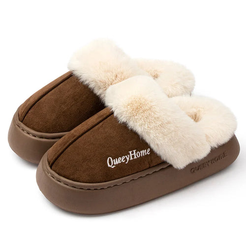 Load image into Gallery viewer, Women&#39;s Boots 2025 New Winter Shoes For Women Fur Boots Winter Slip On Botas Mujer Fashion Furry Indoor Outwear Brown Botines
