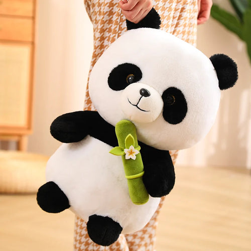 Load image into Gallery viewer, 25/35/45cm Lovely Panda Plush Toys Cute bamboo Panda Bears with bamboo Plushie Doll Stuffed Animal Toy For Kids  Best Gift
