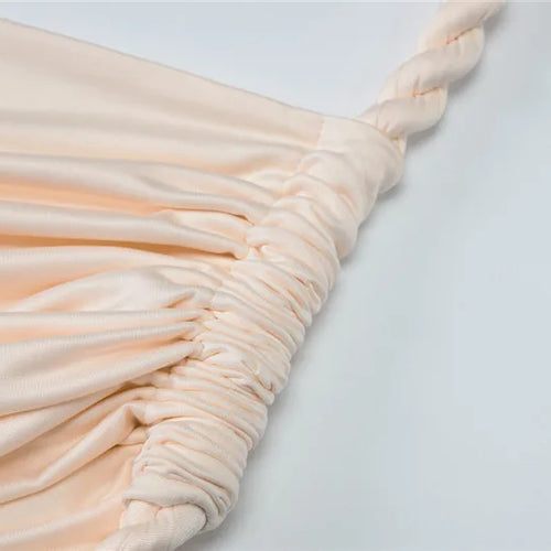 Load image into Gallery viewer, Off-shoulder Thigh High Split Sexy Maxi Dress For Women Fashion Strapless Sleeveless Ruched Bodycon Club Party Dress
