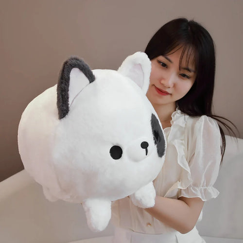 Load image into Gallery viewer, New Arrive Kawaii Anime Simulation Chubby Dog Plush Toys Stuffed Lifelike Dog Doll Kids Nice Gifts Home Car Decoration
