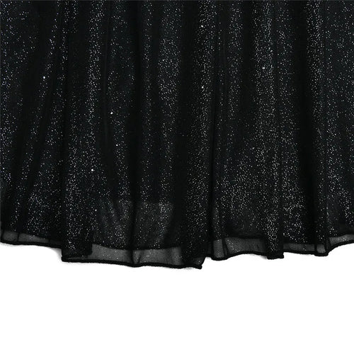 Load image into Gallery viewer, Elegant Strapless Sexy Mini Dress Women Fashion Black Off-shoulder Backless Pleated Sequins Sparkle Club Party Dress
