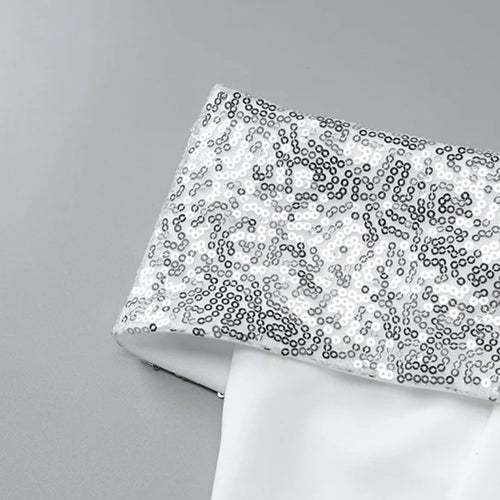 Load image into Gallery viewer, Off-shoulder Sequins Strapless Sexy Mini Dress Women Fashion Sleeveless Backless Sparkle High Waist Club Sexy Dress
