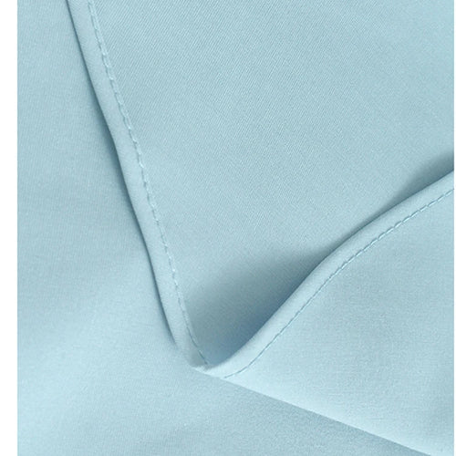 Load image into Gallery viewer, Women Blue Pleated Irregular Big Size Midi Dress New Round Neck Short Sleeve Fashion Tide Spring Summer 2025 1DJ1230
