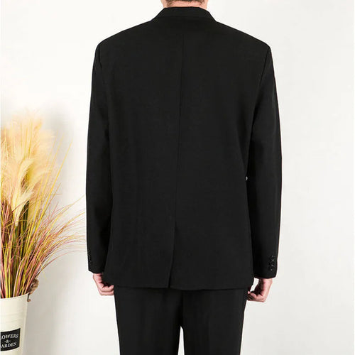 Load image into Gallery viewer, Male Suit Outerwear Highend Casual Men's Loose  Turn-down Collar Cool Trendy New Korean Fashionable Tide Suits 9W1214
