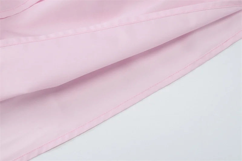 Halter V Neck Ruffle Mini Dress Women Robe Summer New Patchwork Spaghetti Strap Sleeveless High Waist A-line Dress