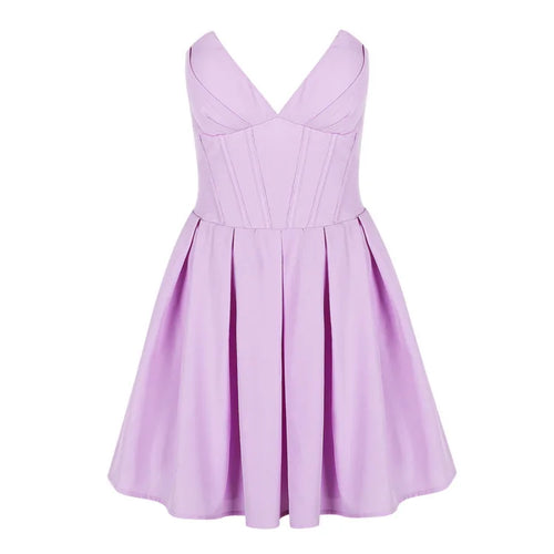 Load image into Gallery viewer, Sexy Strapless Pleated Dress Tight Backless Dress Women Temperament Party Evening Dress Vacation Beachwear Spring 2025
