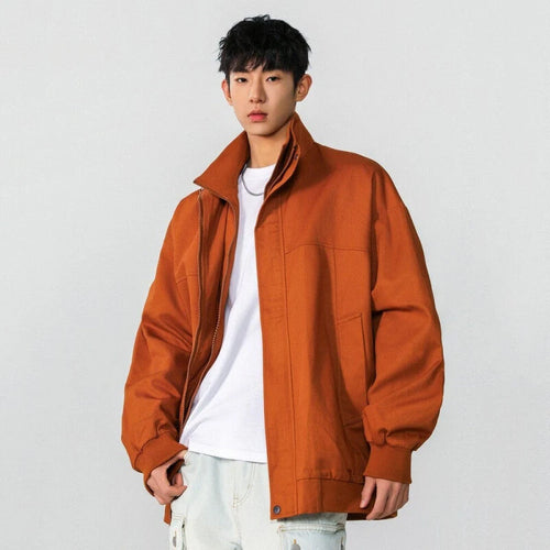 Load image into Gallery viewer, Spring Male Hooded Jacket Solid Color New High Street American Tide Fanshionable Style Fake Two Piece Jackets 9W1274
