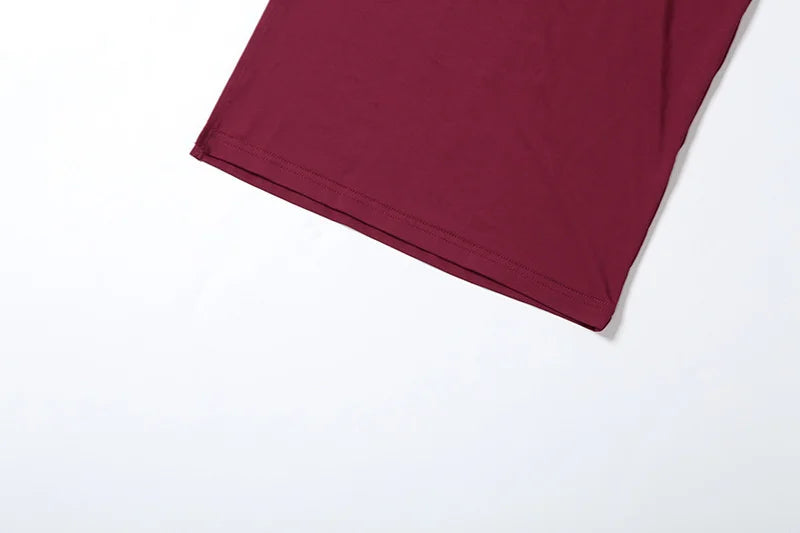 Scarf Collar Backless Sexy Maxi Dress Women Gown Fashion Halter Deep V Neck Thigh High Split Bodycon Long Dress