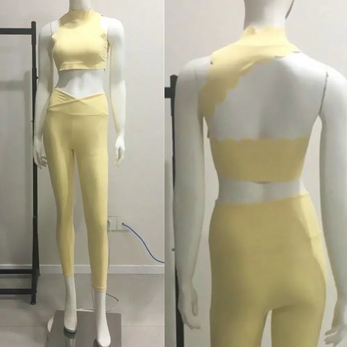 Load image into Gallery viewer, Yoga Bra Workout for Women Underwear Gym Workout Crop Tank High Waist Shorts Bra for Women Outfits Fitness Running
