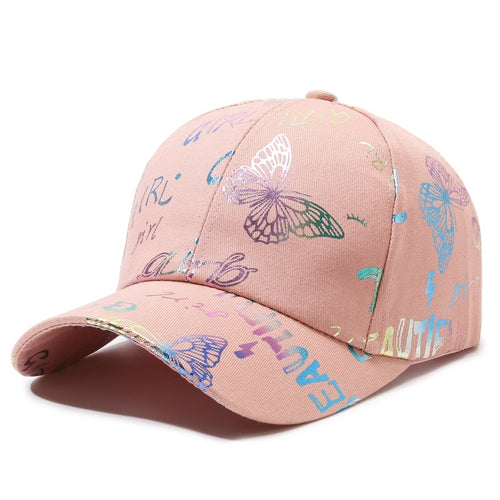 Load image into Gallery viewer, Fashion Women Men Print Graffiti Baseball Caps Female Male Sport Butterfly Smiling Face Letter Visors Cap Sun Hat For Women Men
