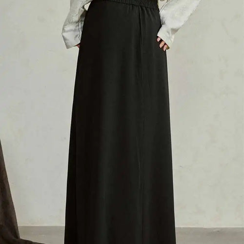 Load image into Gallery viewer, High Waist Ribbons Black Pleated Long Casual Wide Leg Pants New Trousers Women Fashion Tide Spring Autumn 2025 1DH4237
