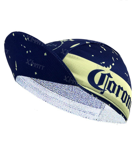 Retro Beer Series Polyester Cycling Cap Quick Dry Sweat Wicking Apply To Road Bike Motorcycle Run More Outdoor Sports