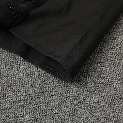 Load image into Gallery viewer, Women Black Three-dimensional Flower Big Size Blouse New Lapel Long Sleeve Shirt Fashion Tide Spring Autumn 2025 CPG2864
