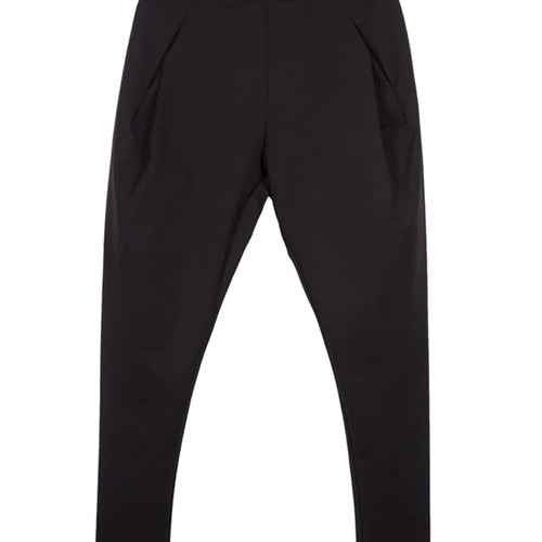 Load image into Gallery viewer, High Elastic Waist Black Split Joint Long Harem Trousers New Loose Fit Pants Women Fashion Tide Spring Autumn 2025 1Z317
