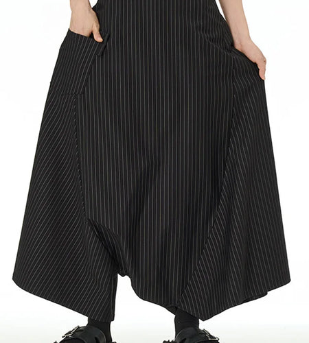 High Elastic Waist Army Green Brief Big Size Cross Pants New Trousers Women Fashion Tide Spring Autumn 2025 1DJ0040