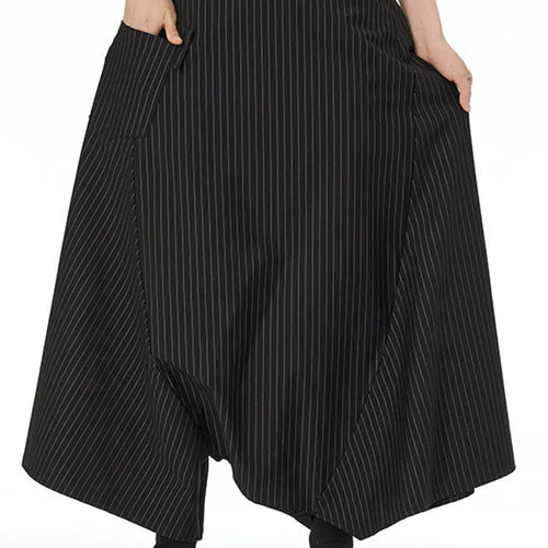 Load image into Gallery viewer, High Elastic Waist Army Green Brief Big Size Cross Pants New Trousers Women Fashion Tide Spring Autumn 2025 1DJ0040
