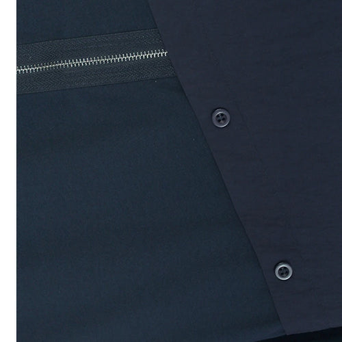 Load image into Gallery viewer, Women Gray Color-block Zipper Big Size Casual T-shirt New Round Neck Short Sleeve Fashion Tide Spring Summer 2025  1DJ0663
