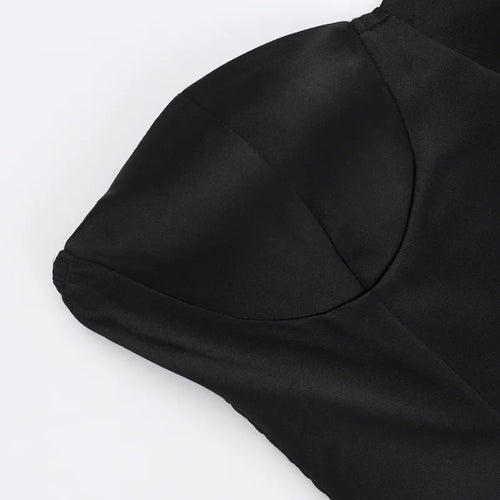 Load image into Gallery viewer, Off-shoulder Backless Sexy Mini Dress For Women Robe Fashion Solid Strapless Sleeveless A-line Slim Sexy Club Dress
