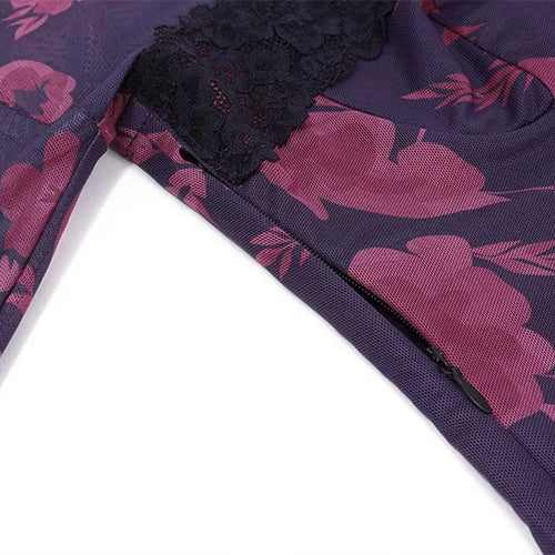 Load image into Gallery viewer, Elegant Backless Print Maxi Dress For Women Autumn Winter New Square Collar Long Sleeve Bodycon Club Party Sexy Dress
