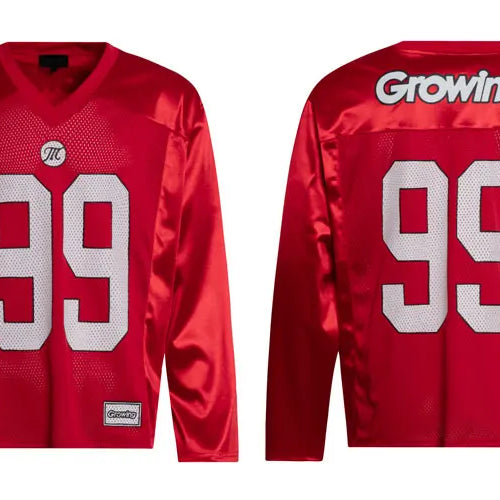 Load image into Gallery viewer, Vintage Jersey T-Shirt Graphic Printed Sports Patchwork Long Sleeve Tshirt Streetwear Hip Hop Casual V-Neck Quick Drying Tee Top
