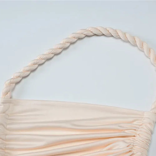 Load image into Gallery viewer, Off-shoulder Thigh High Split Sexy Maxi Dress For Women Fashion Strapless Sleeveless Ruched Bodycon Club Party Dress
