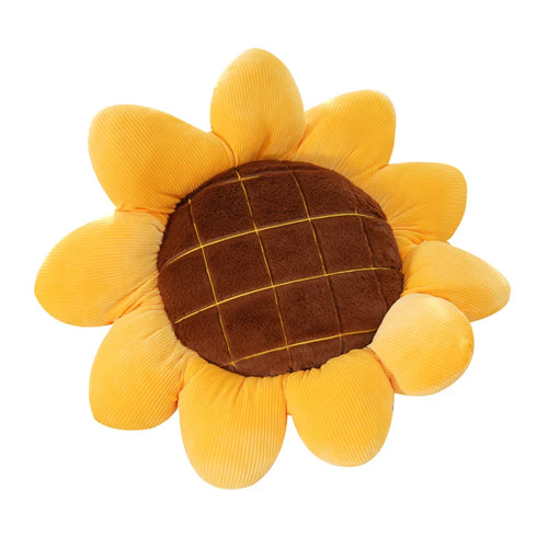 Load image into Gallery viewer, 40cm Kawaii Sunflower Plush Pillow Cushion Soft Sunflower Plant Mat Stuffed Sofa Bed Sleeping Back Cushion Decor Gifts
