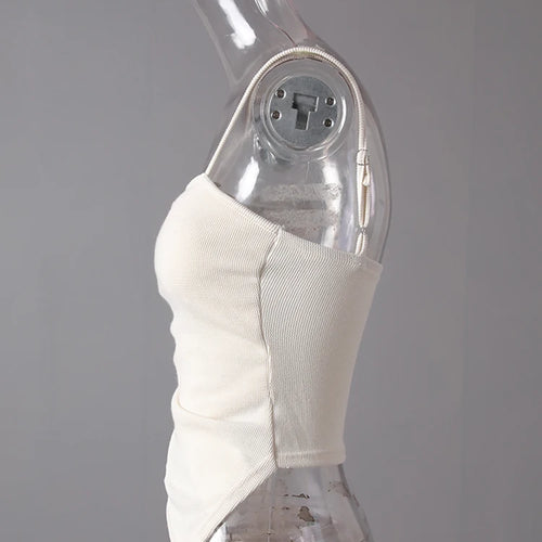 Load image into Gallery viewer, Beige Irregular Tank Top Brief Wide Leg Pants Two Piece Suit New Sleeveless Women Fashion Tide Spring Summer 2025 CPG3157
