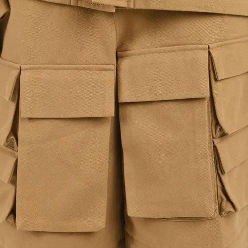 Load image into Gallery viewer, Khaki Big Size Coat Wide Leg Pants Two Piece Suit New Lapel Long Sleeve Women Fashion Tide Spring Autumn 2025 28W105
