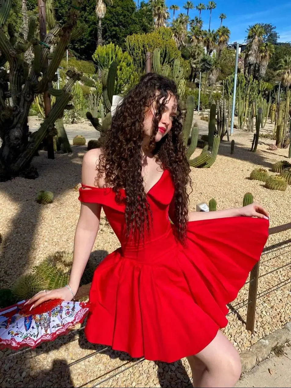 Summer Elegant and Pretty Women's Dresses Mini Off The Shoulder Party Dress Lovely A Line Birthday Dress for Women