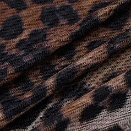 Load image into Gallery viewer, Leopard Print Backless Sexy Maxi Dress For Women Gown Fashion Halter Strapless Sleeveless Bodycon Printed Long Dress
