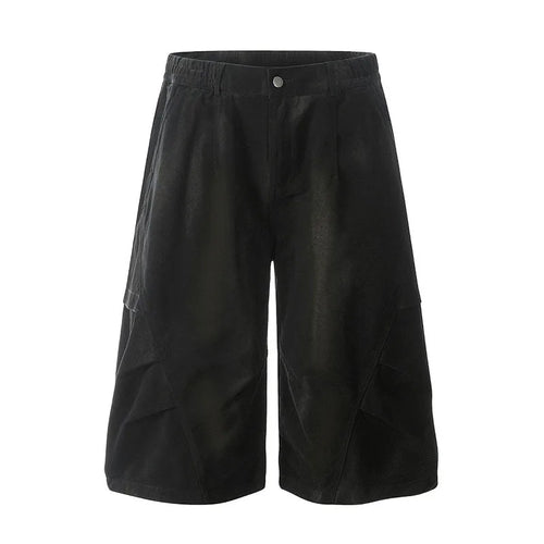 Load image into Gallery viewer, Men&#39;s Cargo Shorts American Handsome Style Pleated Design Solid Color Straight Leg Male Casual Clothing Summer 9W1727
