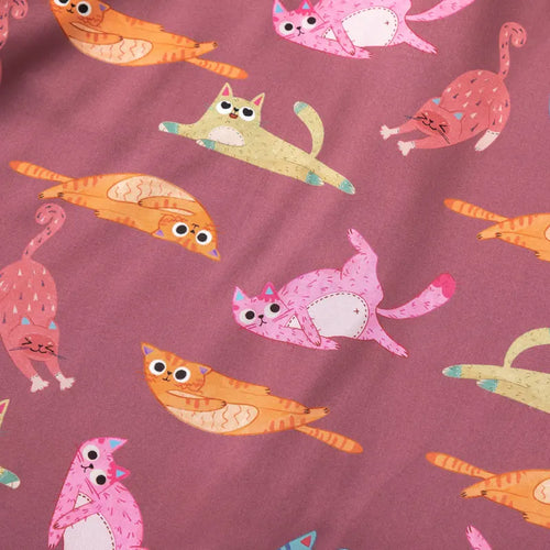 Load image into Gallery viewer, Hawaiian Shirts Streetwear Funny Cartoon Cat Graphic Printed Button Blouse Hip Hop Harajuku Baggy Short Sleeve Summer Beach Tops
