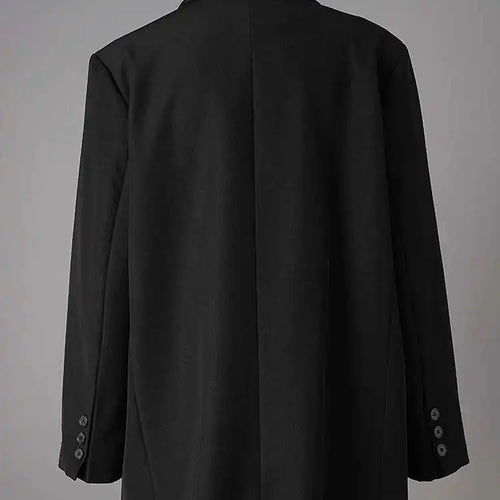 Load image into Gallery viewer, Women Gray Brief Single Breasted Big Size Blazer New Lapel Long Sleeve Jacket Fashion Tide Spring Autumn 2025 CPG2774
