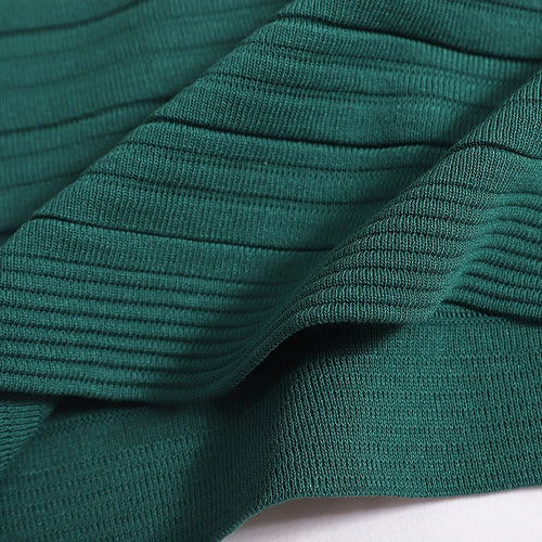 Load image into Gallery viewer, Summer New Black White Temperament Slim V Neck Pleated Mini Dress French Women Green Elegant Sleeveless Knit Short Dress Fashion
