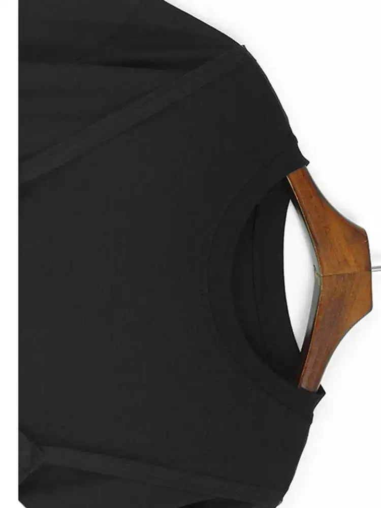 Women Gray Mesh Spliced Big Size Casual Midi Dress New Round Neck Short Sleeve Fashion Tide Spring Summer 2025 1DH9817