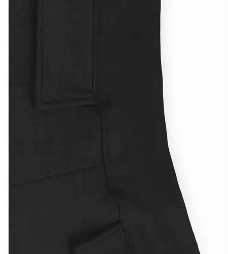 High Elastic Waist Black Pleated Design Elegant Midi Half-body Skirt Women Fashion Tide New Spring Autumn 2025 1DH8940