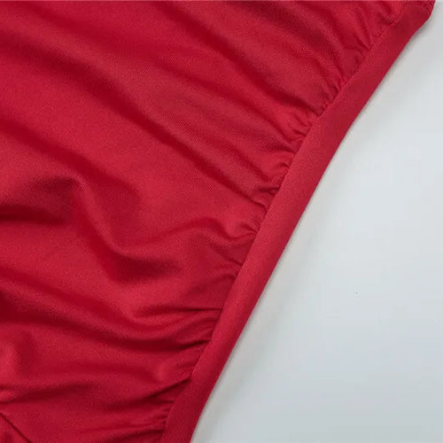 Load image into Gallery viewer, Sexy Women Dress Sets Rose Strapless Crop Tops And Mini Skirt Sets Female Elegant Ruffled Club Party Two Piece Sets
