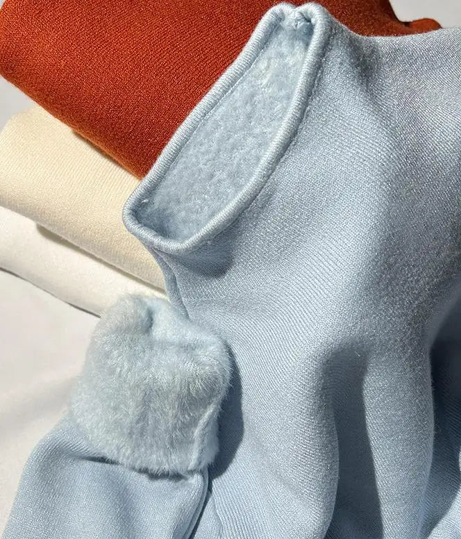 Solid Elegant Basic Knit Pullover Tops Women Half Turtlneck Velvet Sweater Long Sleeve Casual Slim Korean Fashion Autumn Winter