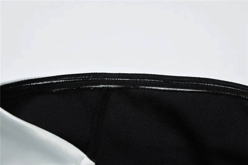 Off-shoulder Strapless Backless Sexy Maxi Dress For Women Patchwork Sleeveless High Waist Bodycon Split Long Dress