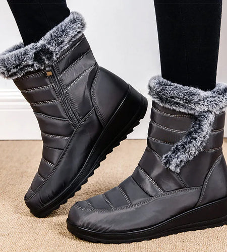 Women's Boots 2025 New Snow Boots For 2025 Winter Shoes Woman Low Heels Fur Botas Mujer Super Warm Winter Boots Women Footwear