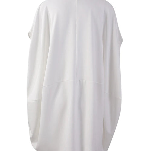 Load image into Gallery viewer, Women Black White Brief Big Size Casual Mini Dress New Round Neck Short Sleeve Fashion Tide Spring Summer 2025 1DH5840
