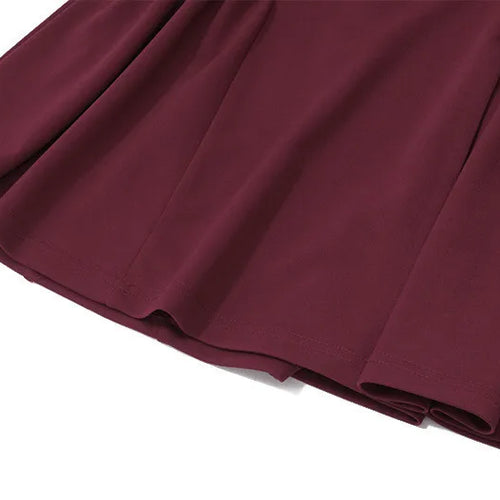 Load image into Gallery viewer, Off-shoulder Backless Sexy Mini Dress For Women Wine Red Sleeveless Strapless High Waist A-line Club Party Sexy Dress
